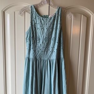 LOFT Cotton Islet Dress.